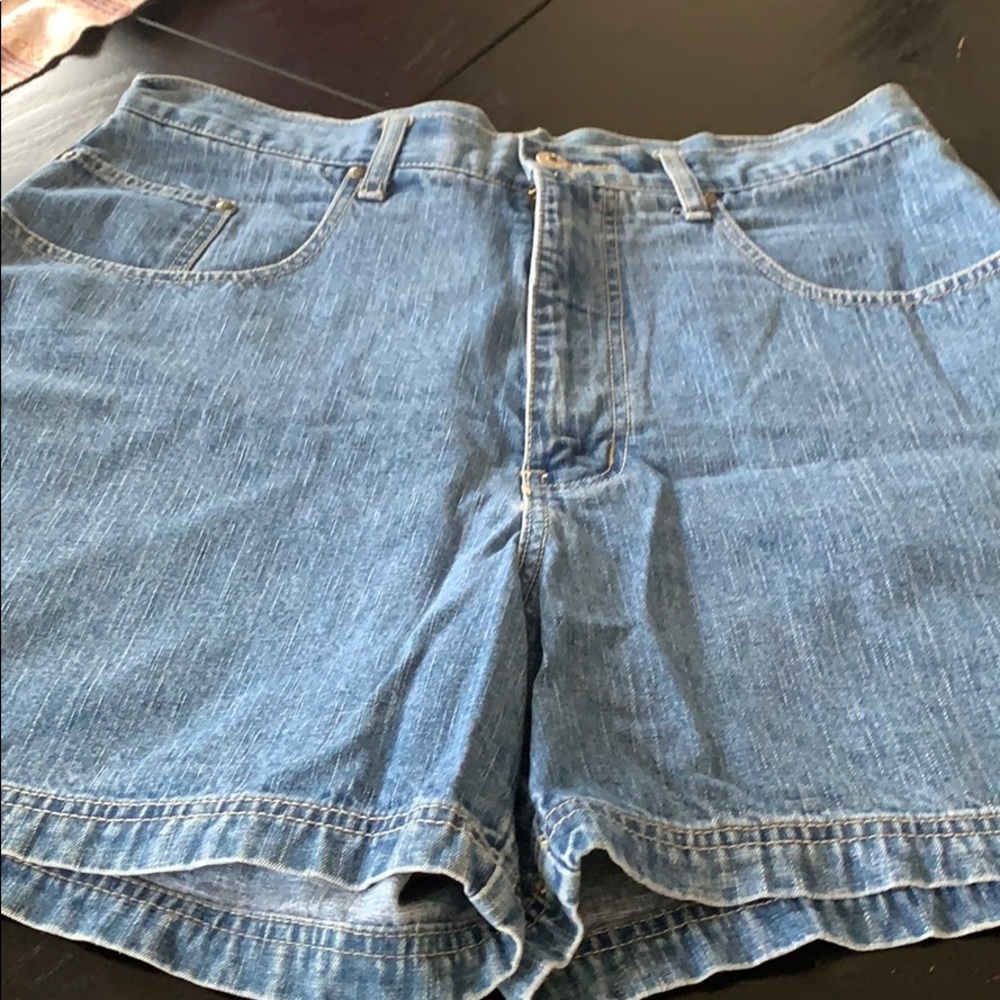 Light Denim Shorts